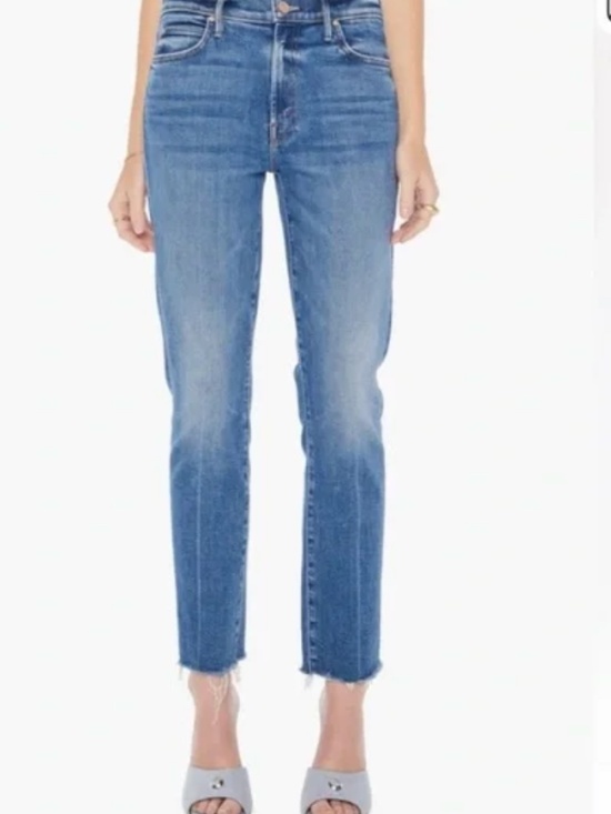 MOTHER Denim - MOTHER The Rascal Ankle Fray